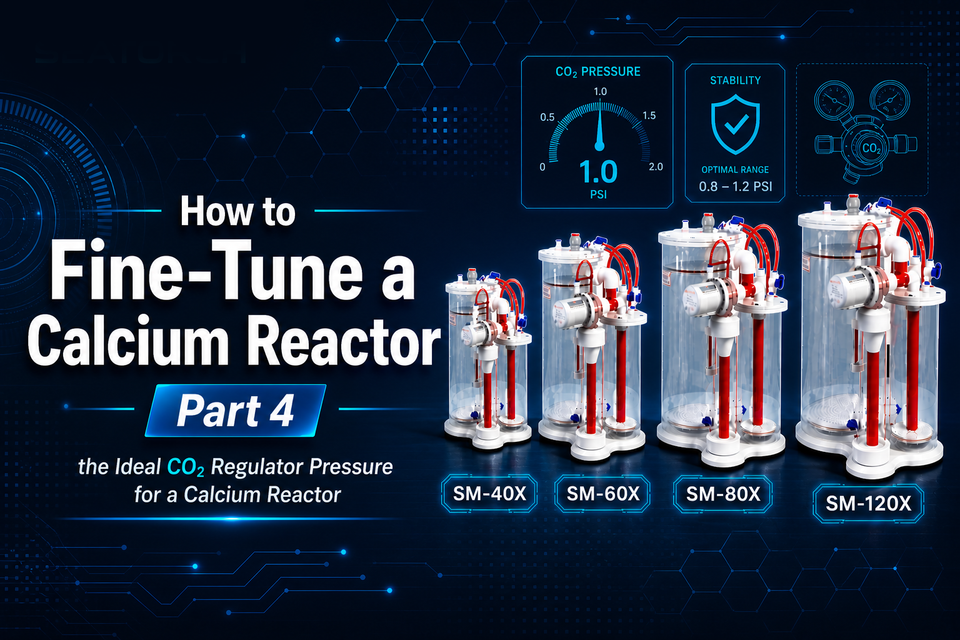 🌊 How to Fine-Tune a Calcium Reactor Part 4 - the Ideal CO₂ Regulator Pressure for a Calcium Reactor