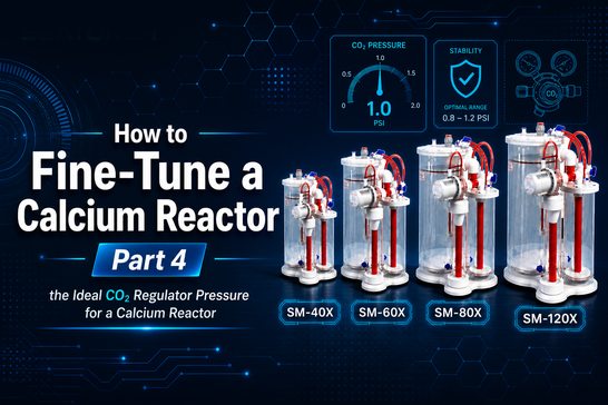 🌊 How to Fine-Tune a Calcium Reactor Part 4 - the Ideal CO₂ Regulator Pressure for a Calcium Reactor