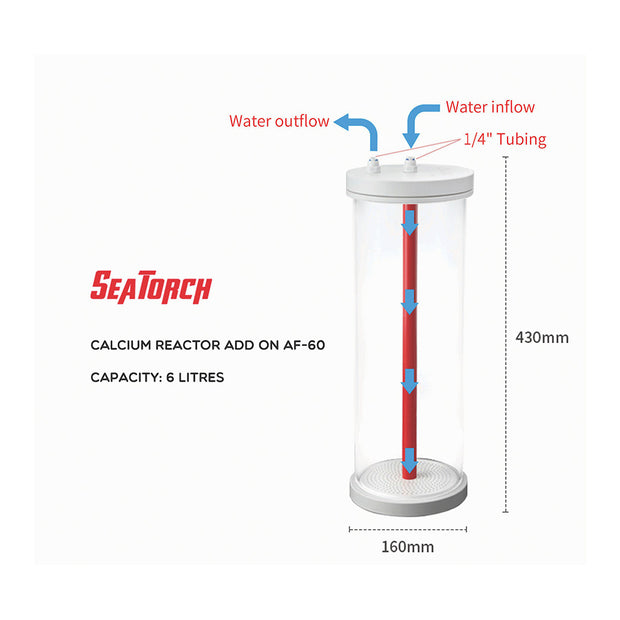 Calcium Reactor Add On Chamber AF-60