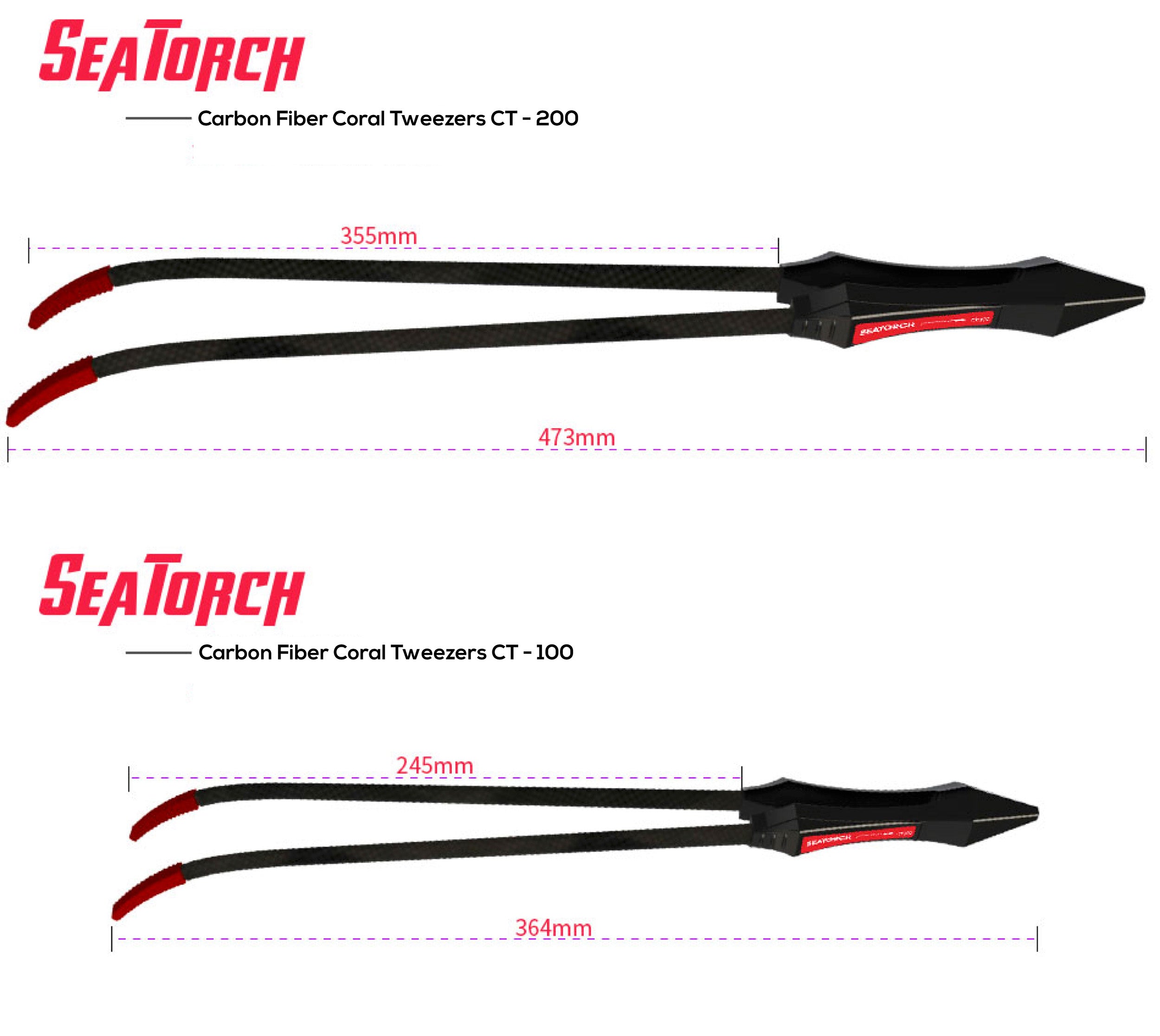 Carbon Fiber Aquarium Tweezers CT-100