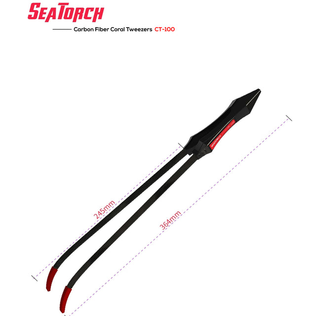 Carbon Fiber Aquarium Tweezers CT-100