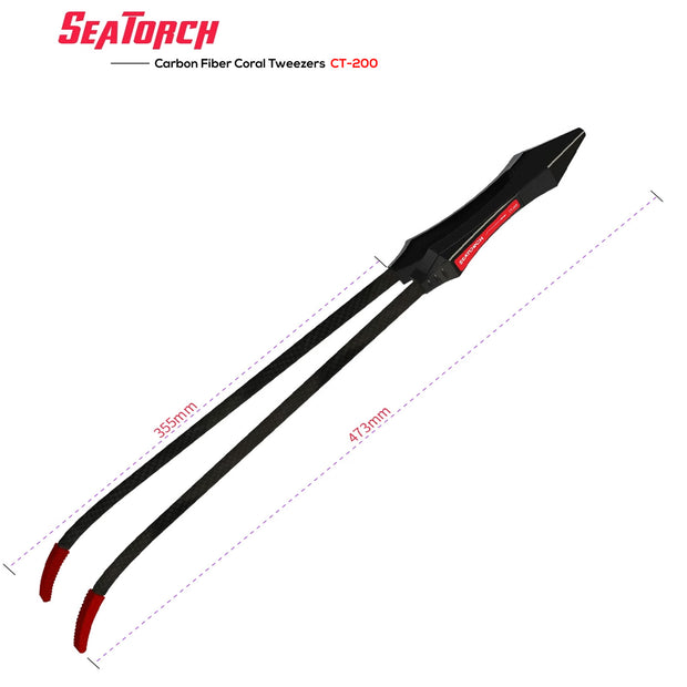 Carbon Fiber Aquarium Tweezers CT-200