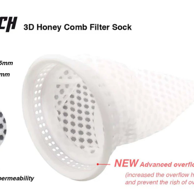Honey Comb Filter Sock