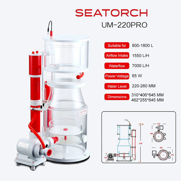 Ultra-Marine Smart DC Protein Skimmer UM-220PRO