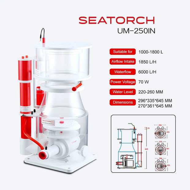 Ultra-Marine Smart DC Protein Skimmer UM-250IN