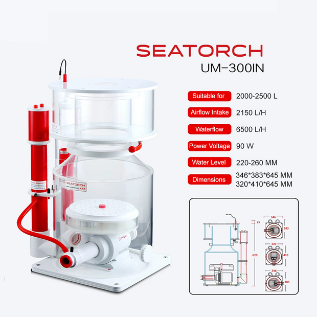 Ultra-Marine Smart DC Protein Skimmer UM-300IN