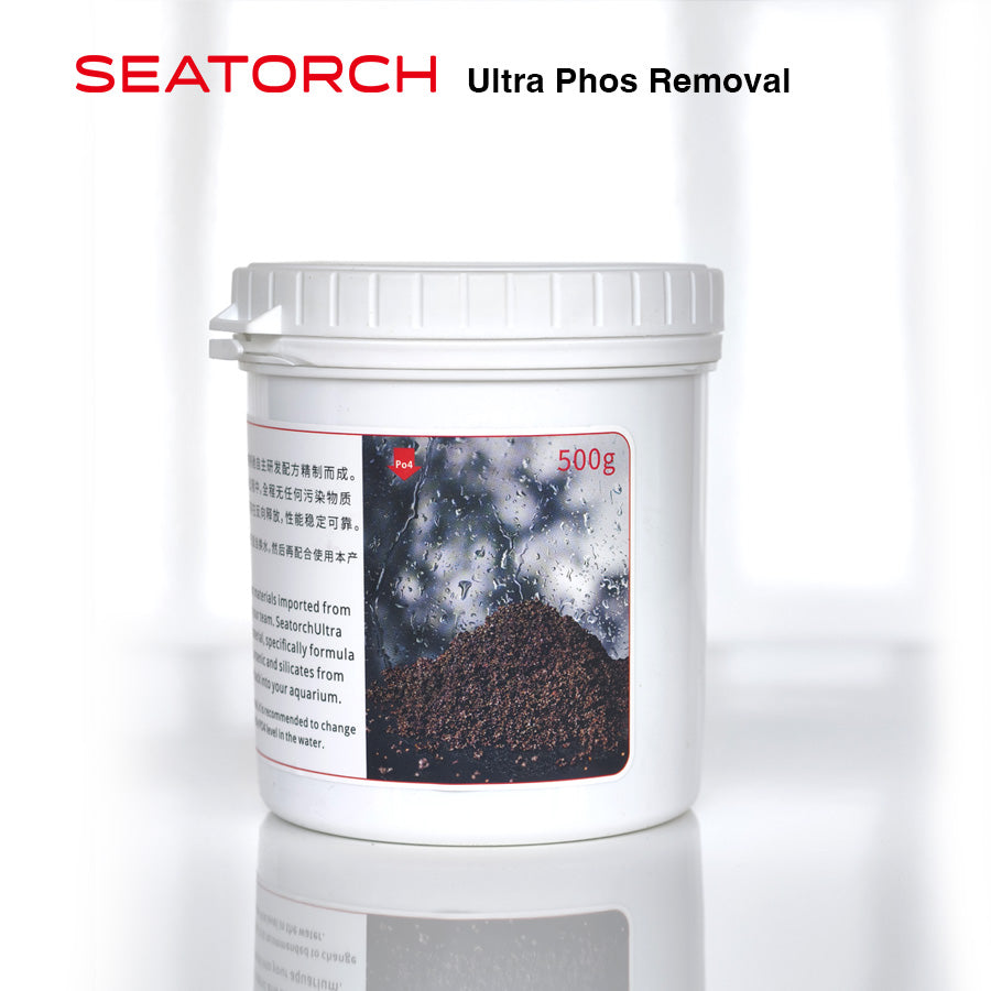 phosphate remover media for reef aquarium
Seatorch Ultra Phos Remover for marine tank
reef tank phosphate control filtration media
aquarium PO4 removal media for coral systems
marine aquarium nutrient reduction media
reef aquarium algae control phosphate remover
high efficiency phosphate absorber for reef tank
aquarium filtration media for phosphate removal
SPS reef tank phosphate control media
saltwater aquarium phosphate reducing media