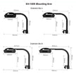 aquarium light mounting arm, reef tank light bracket, LM25 Pro mounting system, aquarium LED light holder, rimless tank light mount, marine aquarium lighting accessory, Seatorch mounting arm, reef aquarium light support