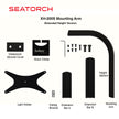 aquarium light mounting arm, reef tank light bracket, LM35 Pro mounting system, aquarium LED light holder, rimless tank light mount, marine aquarium lighting accessory, Seatorch mounting arm, reef aquarium light support