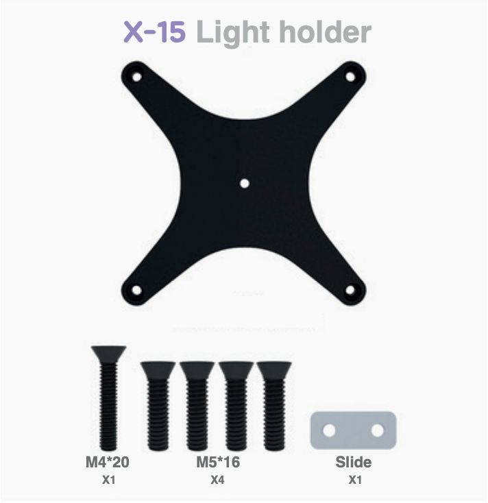 X-15 Light Holder, LM-15 Pro mount, LM-25 Pro light holder, Seatorch light mount, aquarium light bracket, reef light mounting clamp, marine aquarium lighting accessory, LED aquarium light holder, Flying Wing System, reef tank light mount